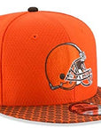 Cleveland Browns NFL 2017 Sideline 9Fifty Snapback