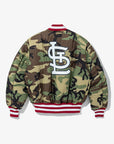 New Era X Alpha Industries St. Louis Cardinals Bomber Jacket
