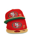 San Francisco 49ers Black Letter Arch 9Fifty Snapback