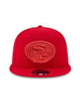 San Francisco 49ers Red Tonal 9Fifty Snapback