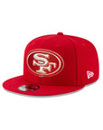 San Francisco 49ers Red Logo Grand 9Fifty NFL Snapback