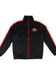 Starter San Francisco 49ers Black Track Jacket