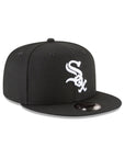Chicago White Sox Black on White 9Fifty Snapback