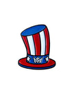 CrownMinded Patriotic All American Uncle Sam Hat Cap Pin