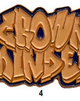 CrownMinded Graffiti Art Cap Pin