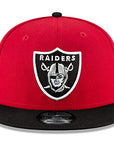 Las Vegas Raiders Red Black NFL 9Fifty Snapback