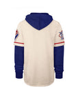 Atlanta Braves Cooperstown Cream Trifecta '47 Brand Shortstop Pullover Hood