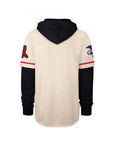 Boston Red Sox Cooperstown Cream Trifecta '47 Brand Shortstop Pullover Hood