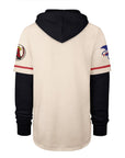 Los Angeles Angels Cooperstown Trifecta '47 Brand Shortstop Cream Pullover Hood