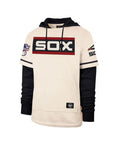 Chicago White Sox Cooperstown Cream Trifecta '47 Brand Shortstop Pullover Hood