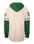 Oakland Athletics Cooperstown Cream Trifecta '47 Brand Shortstop Pullover Hood