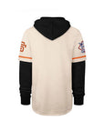 San Francisco Giants Cooperstown Cream Trifecta '47 Brand Shortstop Pullover Hood