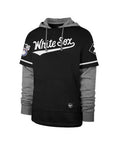 Chicago White Sox Jet Black Trifecta '47 Brand Shortstop Pullover Hood