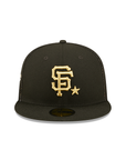 San Francisco Giants 2022 MLB All-Star Game Black Gold 59Fifty Fitted