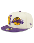 Los Angeles Lakers 2022 Team Color 9Fifty NBA Draft Snapback