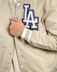 New Era Los Angeles Dodgers Logo Select Stone Jacket
