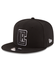 Los Angeles Clippers Black on White 9Fifty NBA Snapback