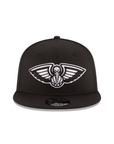 New Orleans Pelicans Black on White NBA 9Fifty Snapback