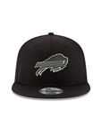 Buffalo Bills Black On White NFL 9Fifty Snapback