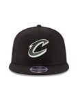 Cleveland Cavaliers NBA Black on White 9Fifty Snapback