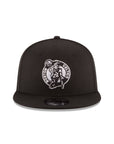 Boston Celtics Black on White 9Fifty NBA Snapback