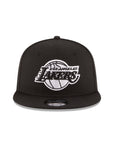 Los Angeles Lakers 9Fifty Black on White Snapback