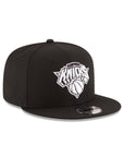 New York Knicks Black on White 9Fifty NBA Snapback