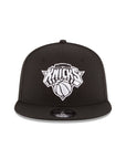 New York Knicks Black on White 9Fifty NBA Snapback