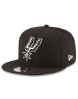 San Antonio Spurs Black Team NBA Basic 9Fifty Snapback