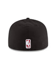 Chicago Bulls NBA Alternate Black 59Fifty Fitted Hat