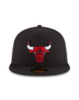 Chicago Bulls NBA Alternate Black 59Fifty Fitted Hat