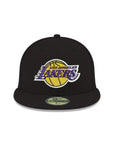 Los Angeles Lakers NBA Black OTC 59Fifty Fitted Hat
