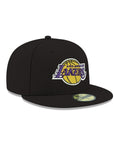 Los Angeles Lakers NBA Black OTC 59Fifty Fitted Hat