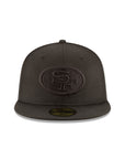 San Francisco 49ers Black on Black 59Fifty Fitted