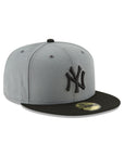 New York Yankees Storm Gray Black MLB 59Fifty Fitted