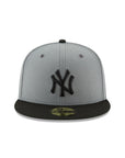 New York Yankees Storm Gray Black MLB 59Fifty Fitted