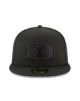 New Era MLB Generic Logo Black on Black 59Fifty Fitted