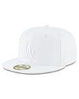 Los Angeles Dodgers White MLB 59Fifty Fitted Hat