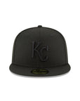 Kansas City Royals Black on Black 59Fifty Fitted