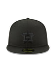 Houston Astros Black on Black 59Fifty Fitted