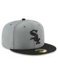 Chicago White Sox Storm Gray Black MLB 59Fifty Fitted