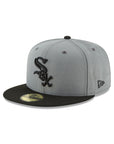 Chicago White Sox Storm Gray Black MLB 59Fifty Fitted