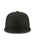 Chicago White Sox Black on Black 59Fifty Fitted Hat