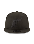 Florida Marlins Cooperstown Black on Black 9Fifty Snapback