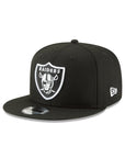 Las Vegas Raiders Black on White NFL 9Fifty Snapback