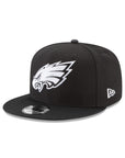 Philadelphia Eagles Black on White NFL 9Fifty Snapback