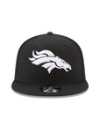 Denver Broncos Black on White NFL 9Fifty Snapback