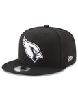 Arizona Cardinals Black on White 9Fifty Snapback