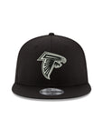 Atlanta Falcons Black On White NFL 9Fifty Snapback