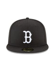 Boston Red Sox Black on White 59Fifty Fitted